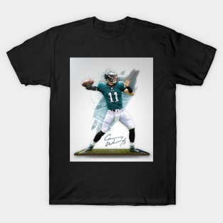 Wentz Philadelphia Sports Art T-Shirt